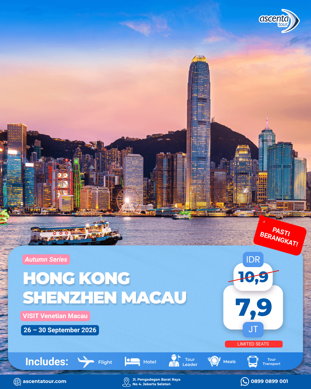 Tour Hong Kong Shenzhen Macau 5D