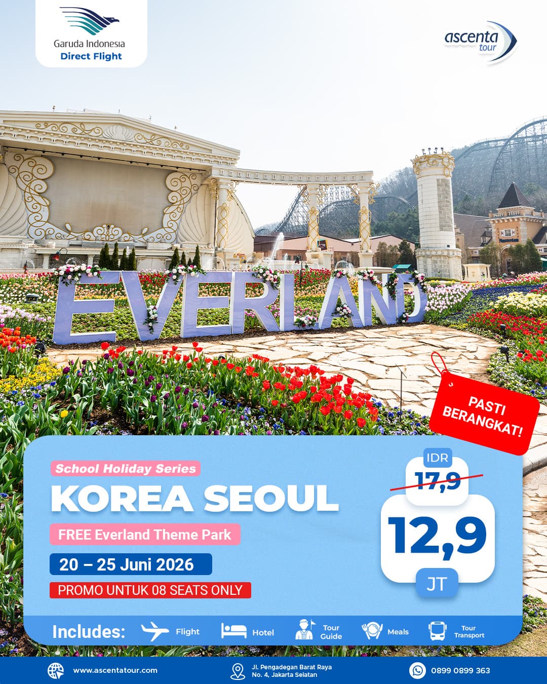 TOUR KOREA 6D SCHOOL HOLIDAY BY GA