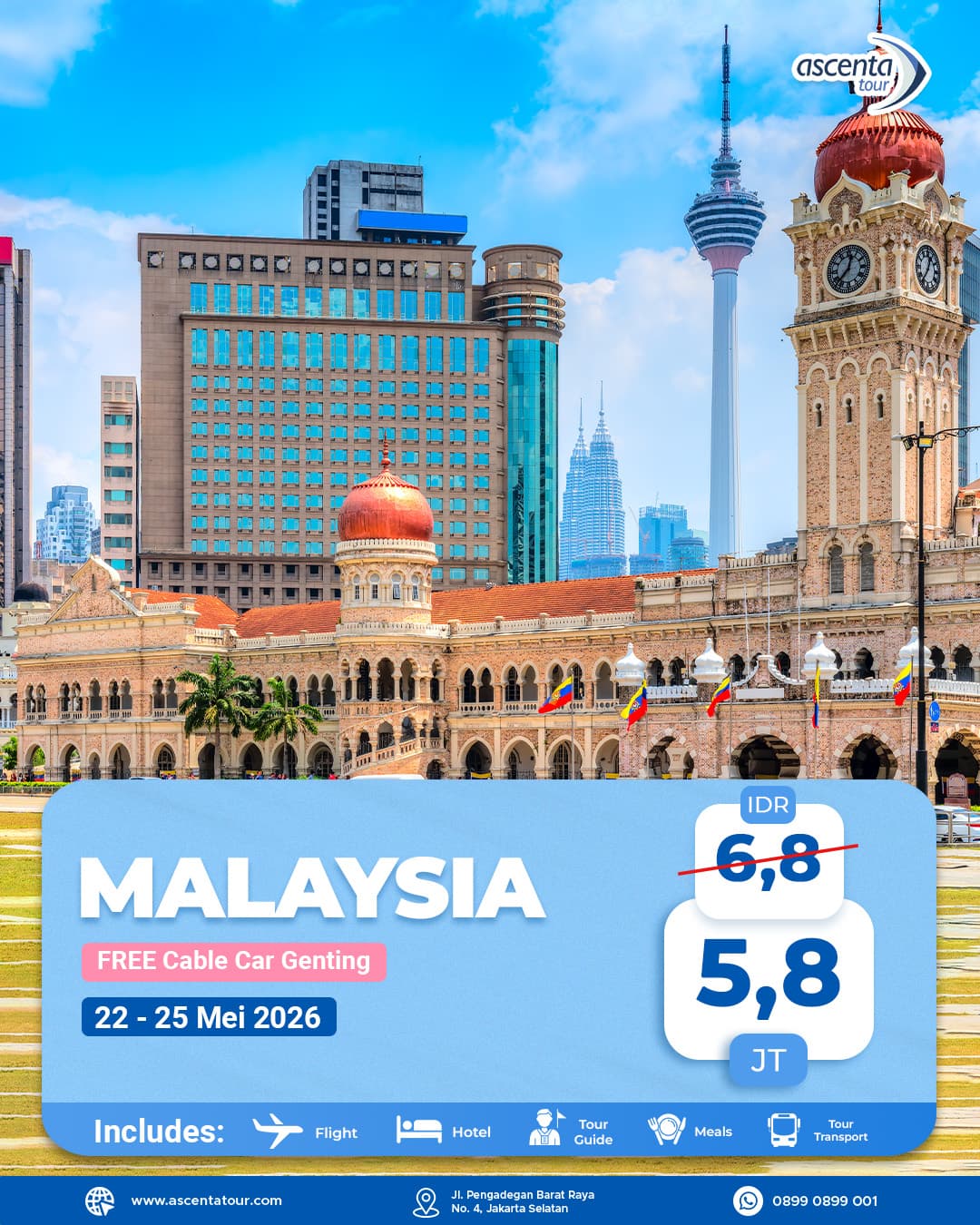 Tour Malaysia 4D3N